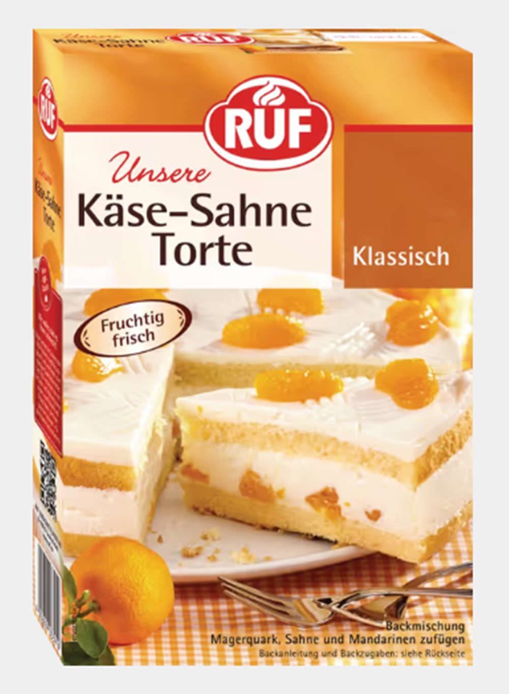 RUF Kaas en roomtaart bakmix 350g / 12.34oz