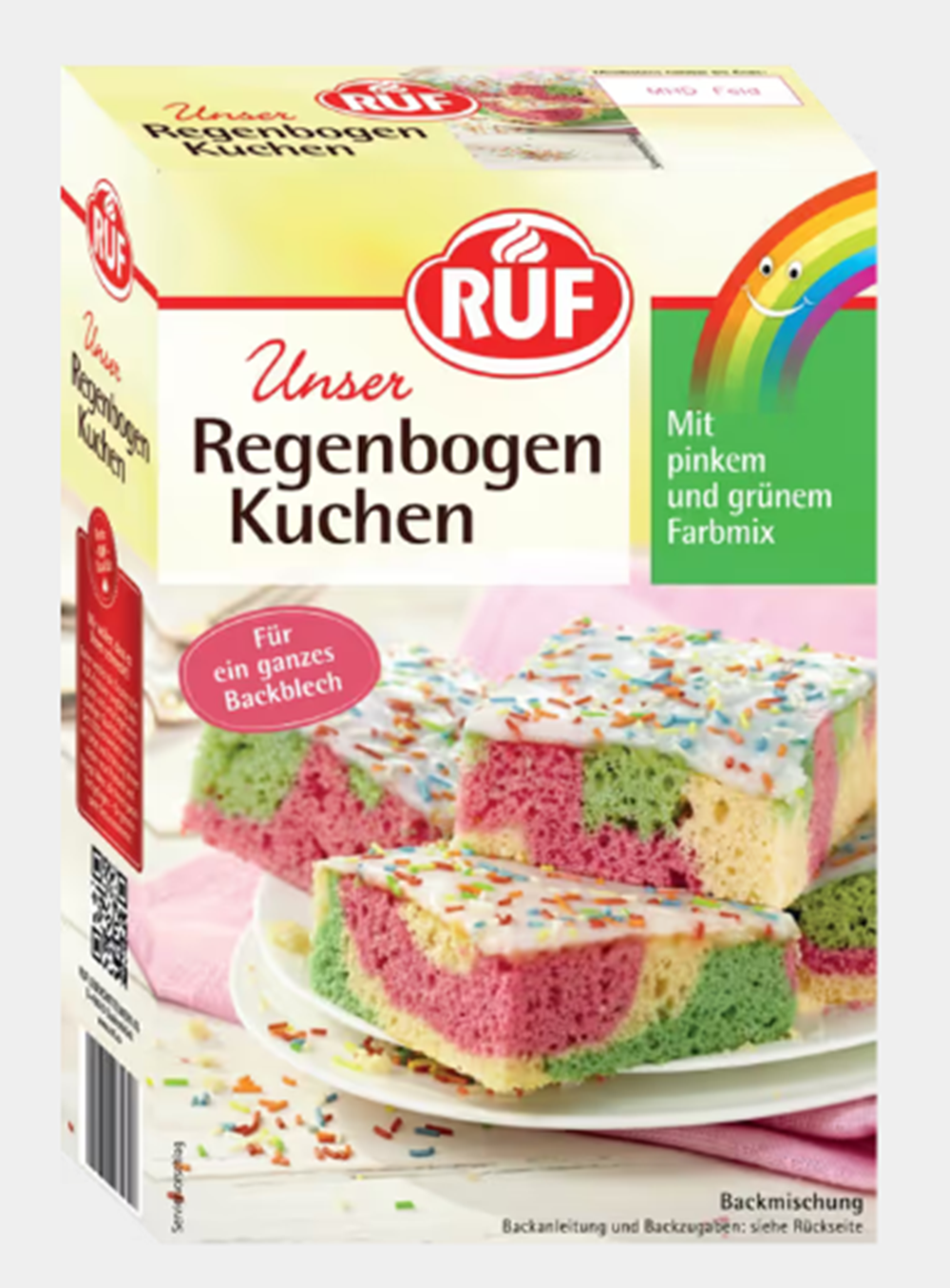 RUF Regenbogen Kuchen Backmischung 840g / 29.63oz