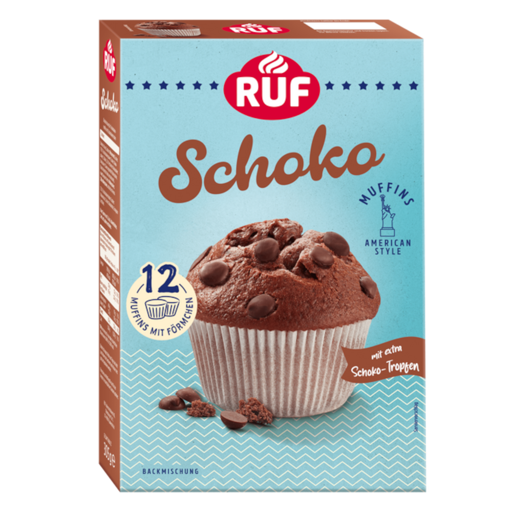 RUF Muffins au chocolat mélange à cuire 305g / 10.75oz