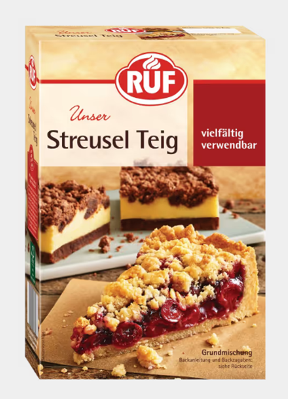 RUF Streuselteig Backmischung 450g / 15.87oz