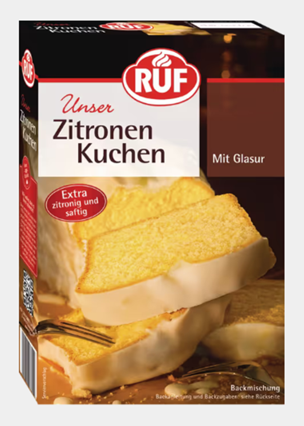 RUF Citroen cakemix met glazuur 500g / 17.63oz