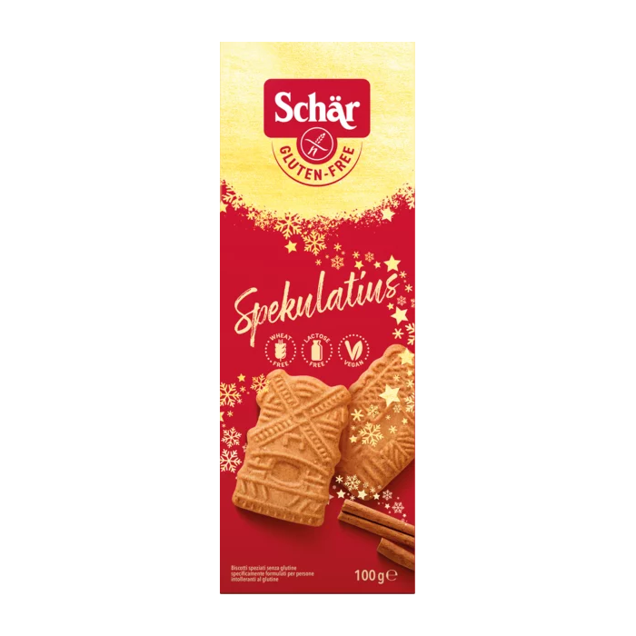 Schär Spekulatius Glutenfrei & Laktosefrei 100g / 3.52oz