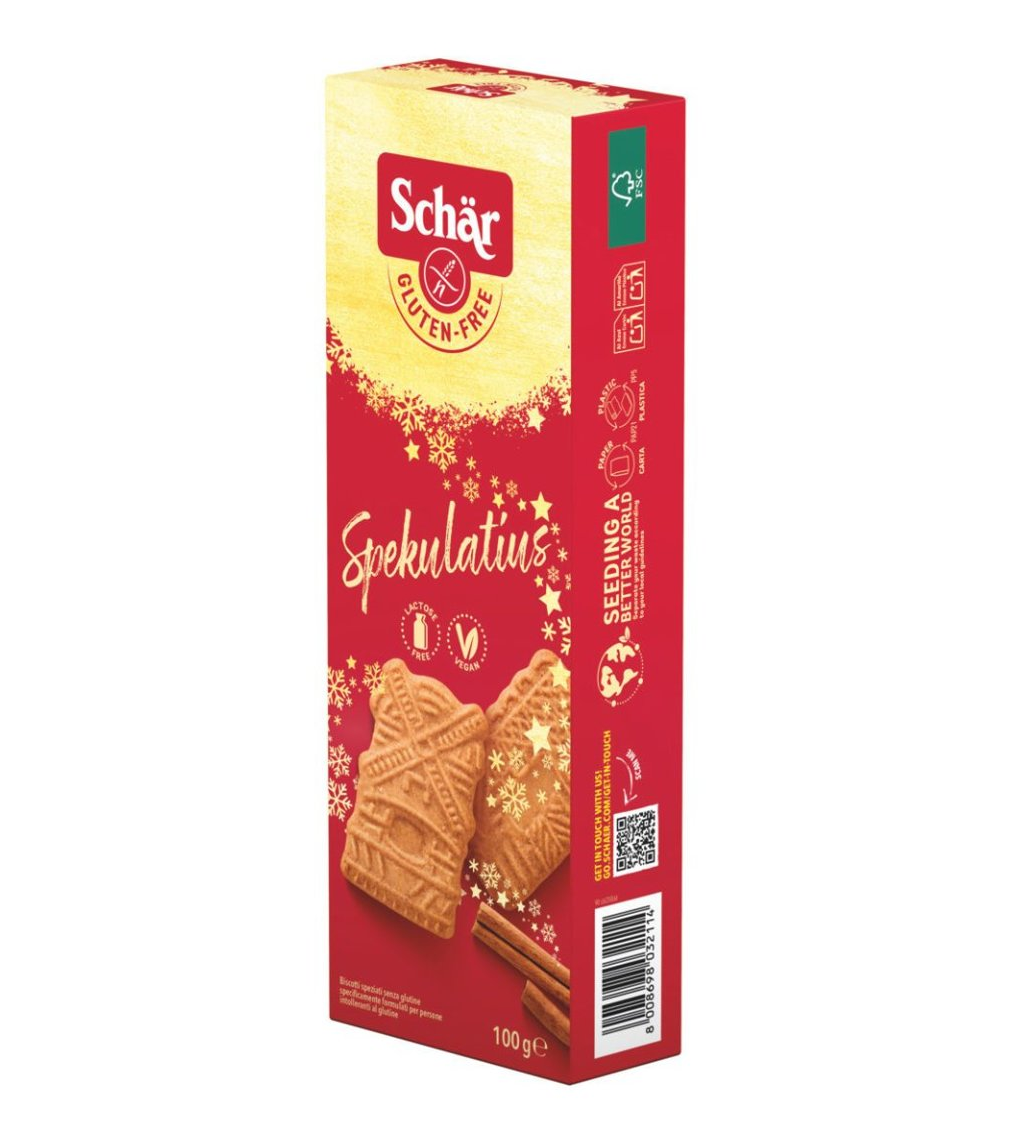 Schär Spekulatius Glutenfrei & Laktosefrei 100g / 3.52oz