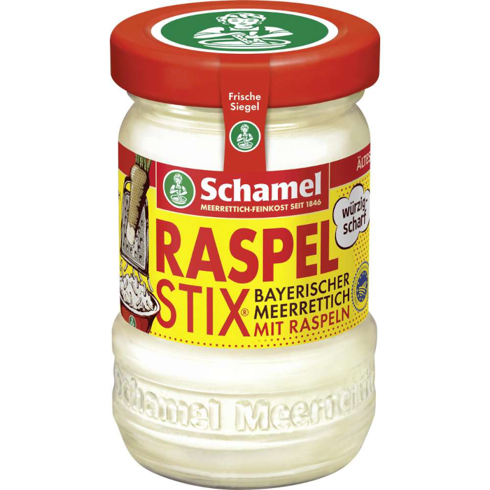Schamel Horseradish Raspelstix Spicy Hot 145g / 5.11oz