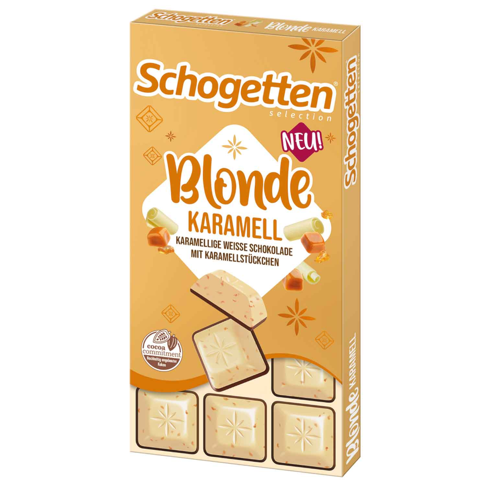 Trumpf Schogetten Blonde Karamell Schokolade 100g