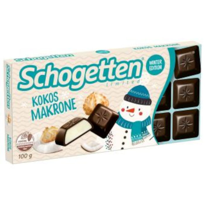 Schogetten Macarrón De Coco Edición Limitada De Invierno 100g