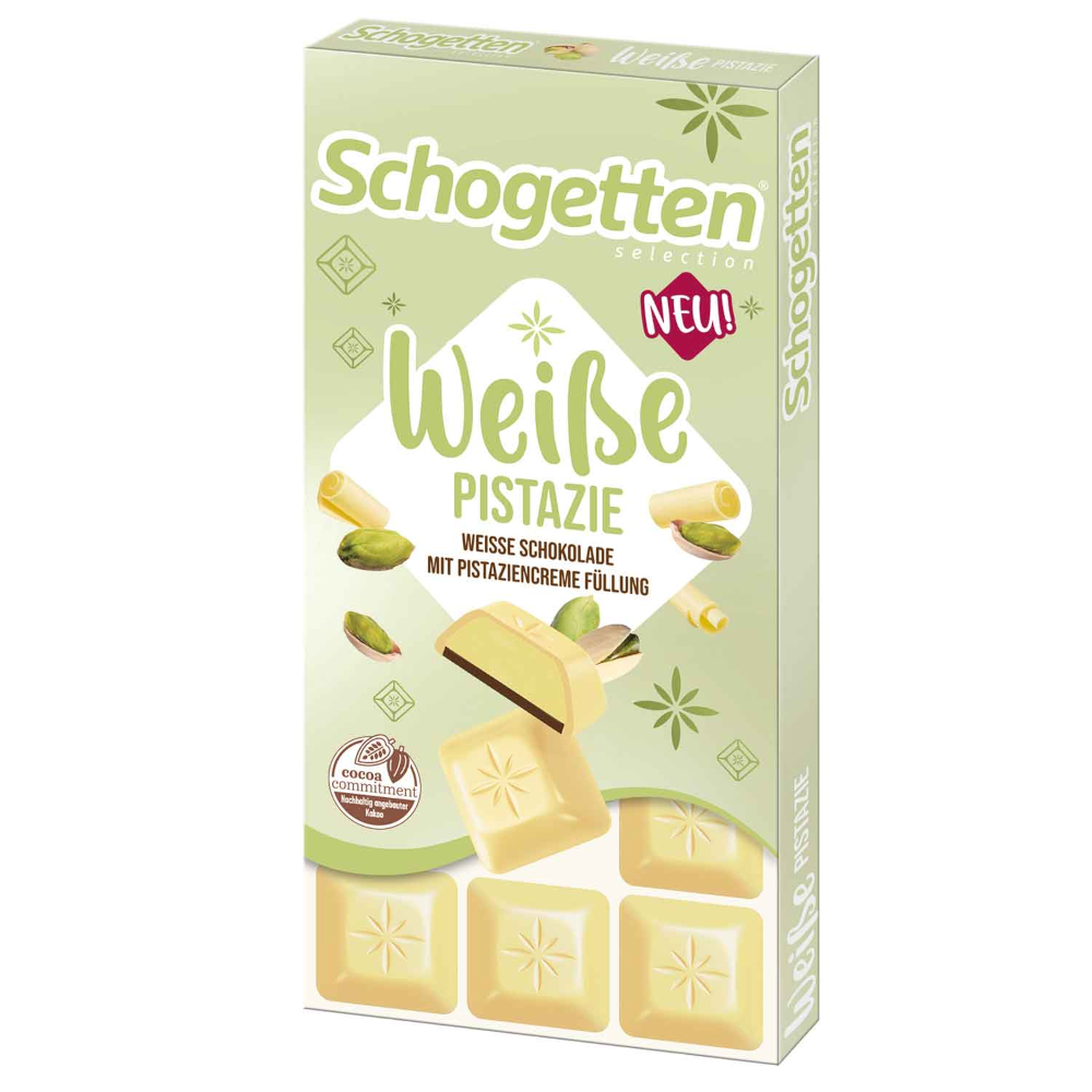 Trumpf Schogetten White Pistachio Chocolate 100g