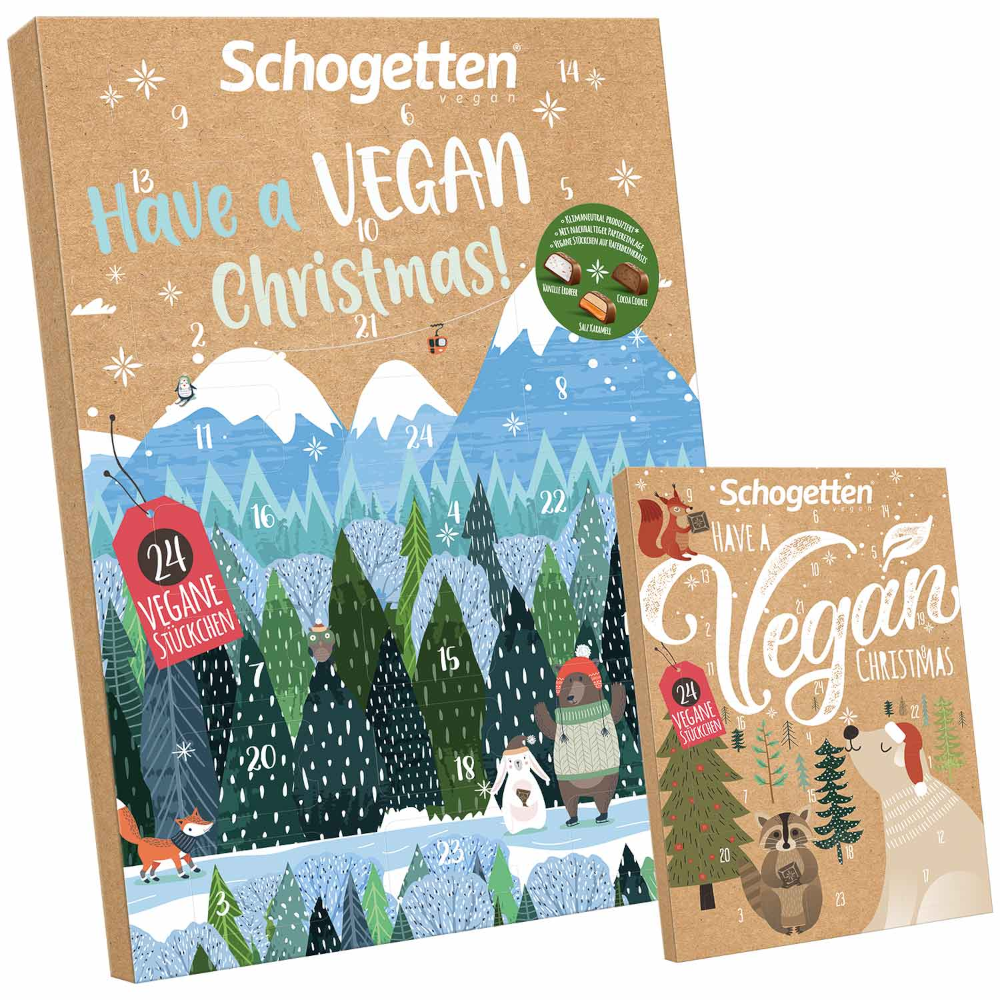 Schogetten Vegan Adventskalender 216g / 7.61oz