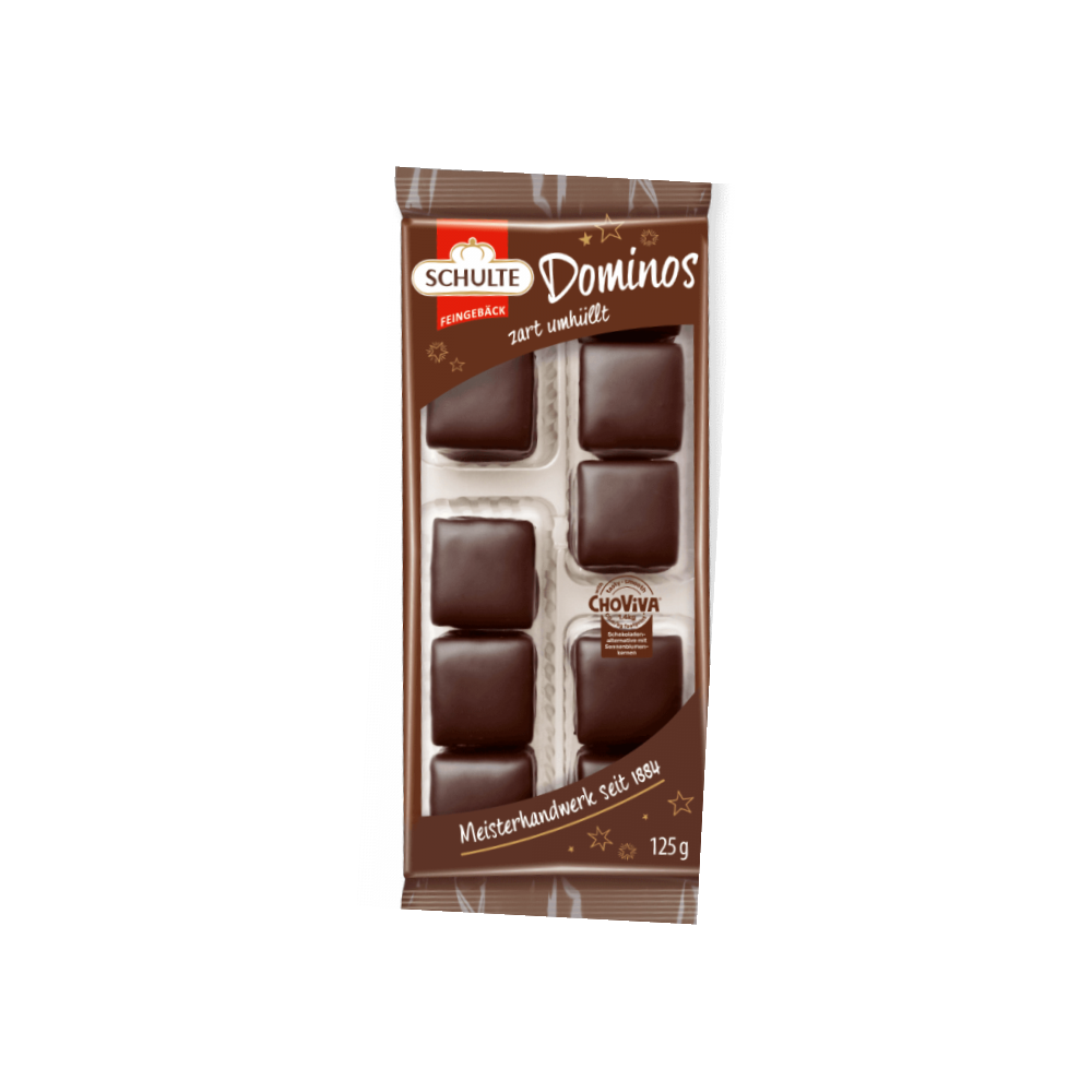 Schulte Dominosteine ​​ChoViva Dark 125g / 4.4oz