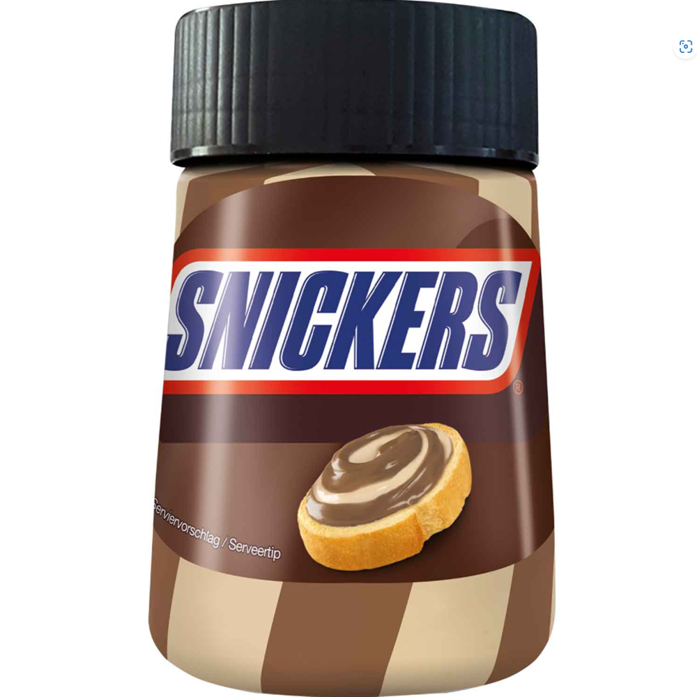 Snickers untar crema de chocolate y caramelo 350g / 12.34 oz