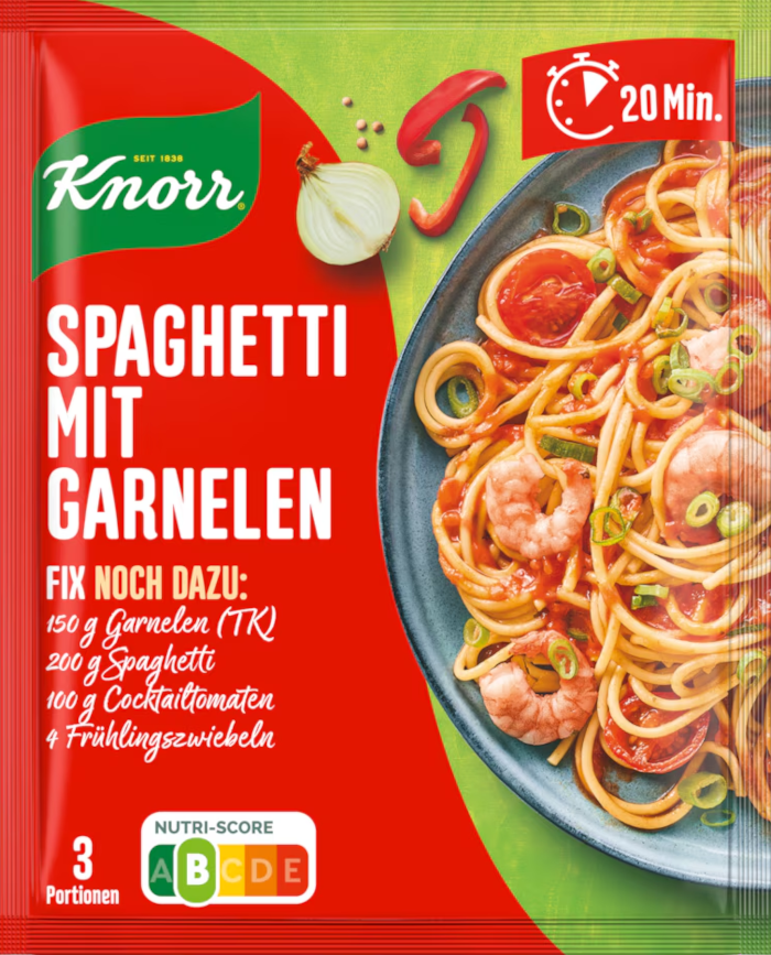 Knorr Fix for Spaghetti with Shrimp 38g / 1.34oz
