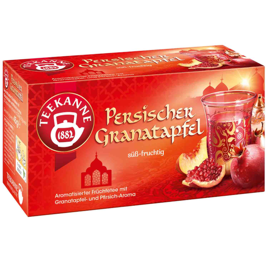 Teekanne Ländertee Persischer Granatapfel 20 Teebeutel