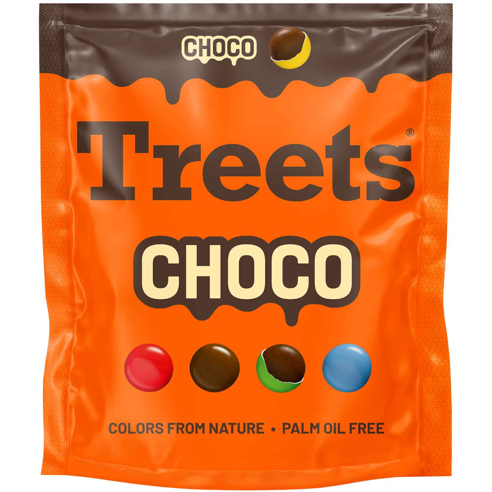 Treets Choco Coated Chocolate Chips 300g / 0.58oz