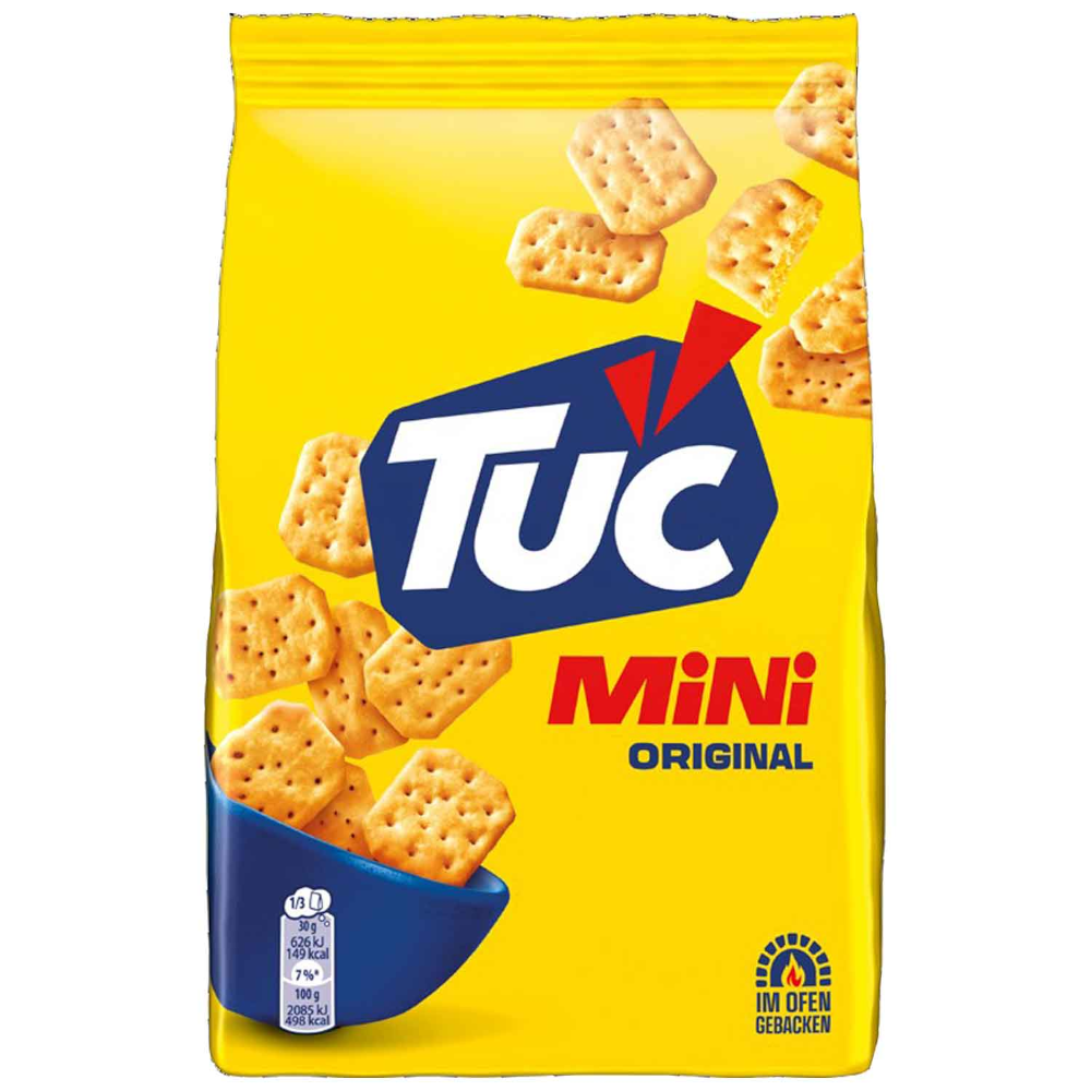 Tuc Mini Original Salted Crackers 120g / 4.23oz