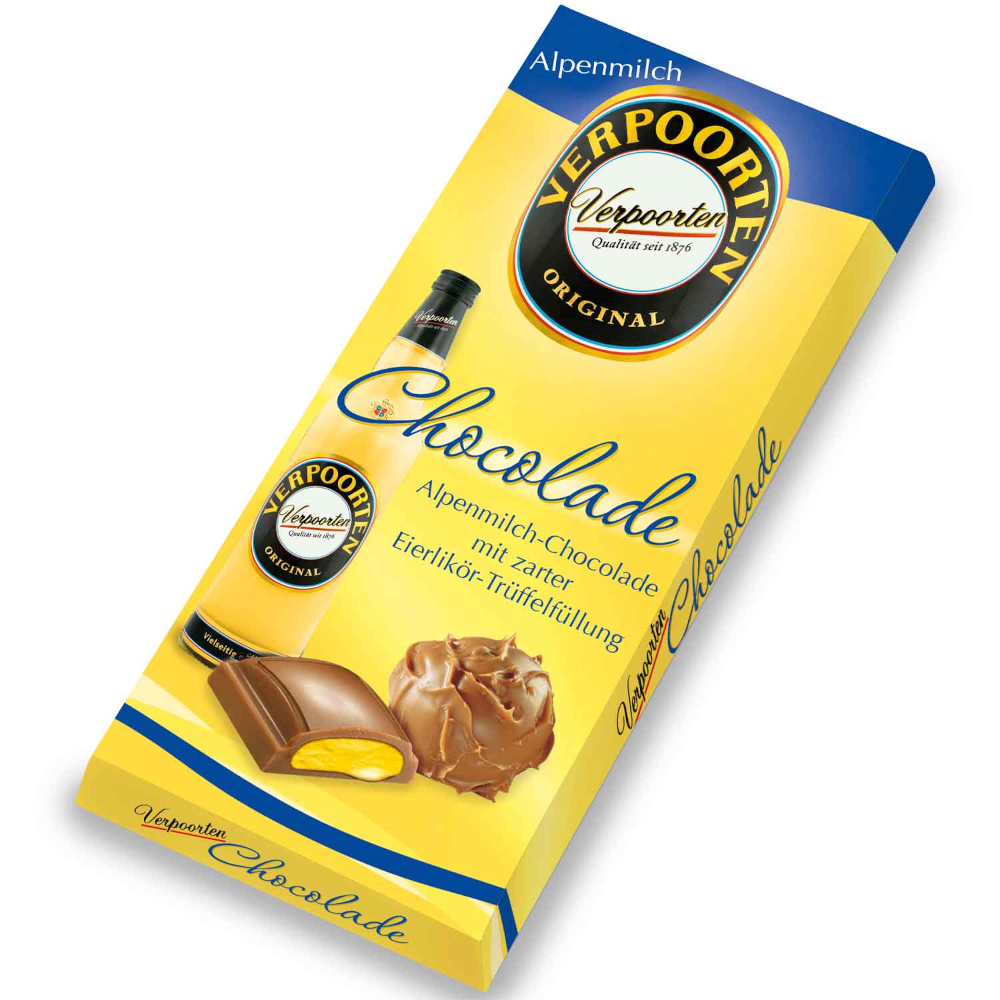 Trufa de licor de ovo Verpoorten Chocolade 100g