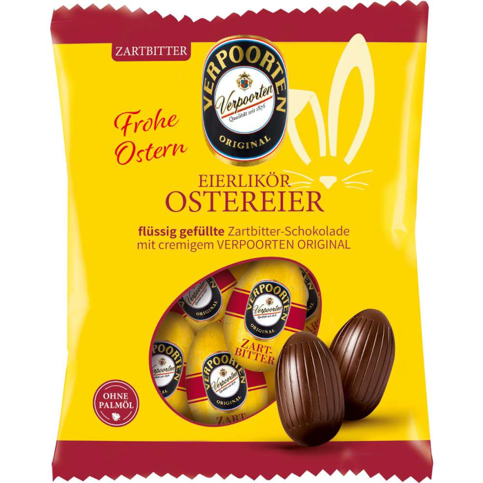 Verpoorten Egg Liqueur Easter Eggs Dark Chocolate 87g / 3.07oz