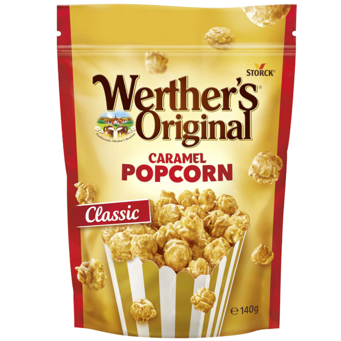 Storck Werther's Original Caramel Popcorn Classic 140g / 4.93 oz