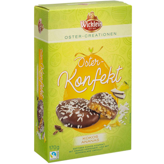 Wicklein Easter confectionery coconut pineapple 170g / 5.99oz