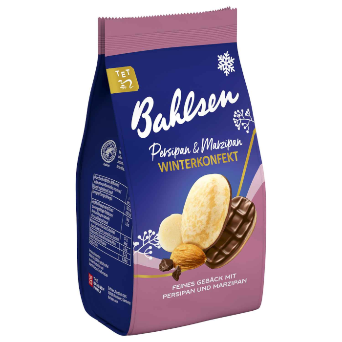 Bahlsen zimowa czekoladki z persipanem i marcepanem 125g
