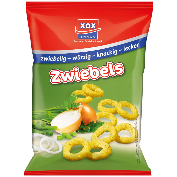 XOX Zwiebels Mais-Snack 100g / 3.52oz