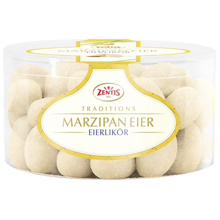 Zentis Marzipan Eggs with Egg Liqueur Easter 500g / 17.63oz