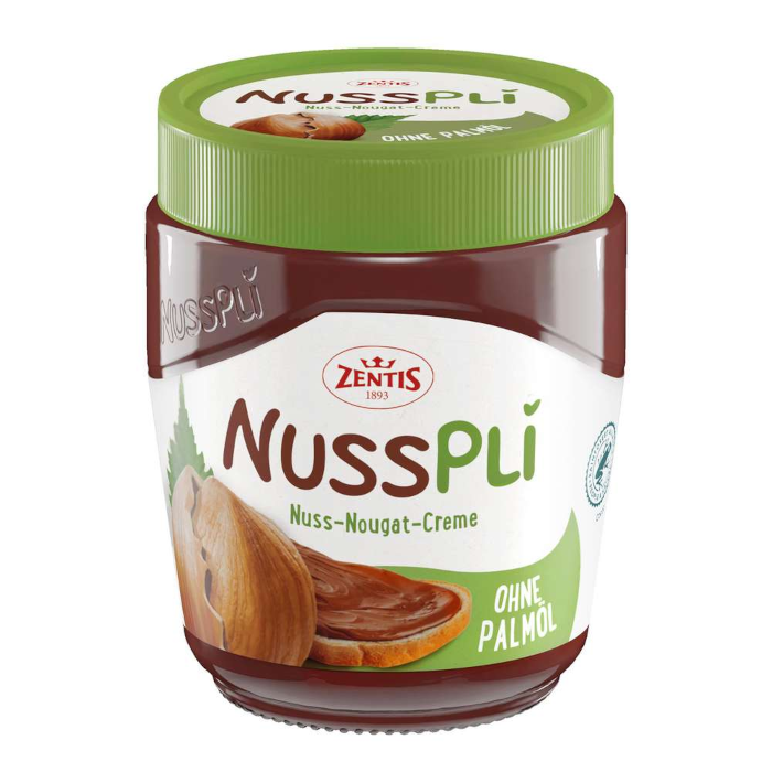 Zentis Nusspli Nuss-Nougat-Creme ohne Palmöl 300g / 10.58oz
