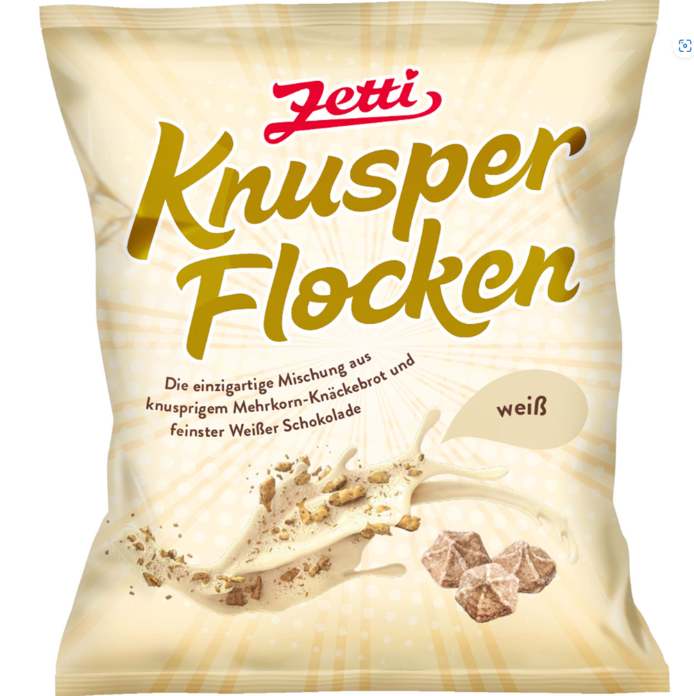 Zetti Knusperflocken Weiß 120g / 4.23oz