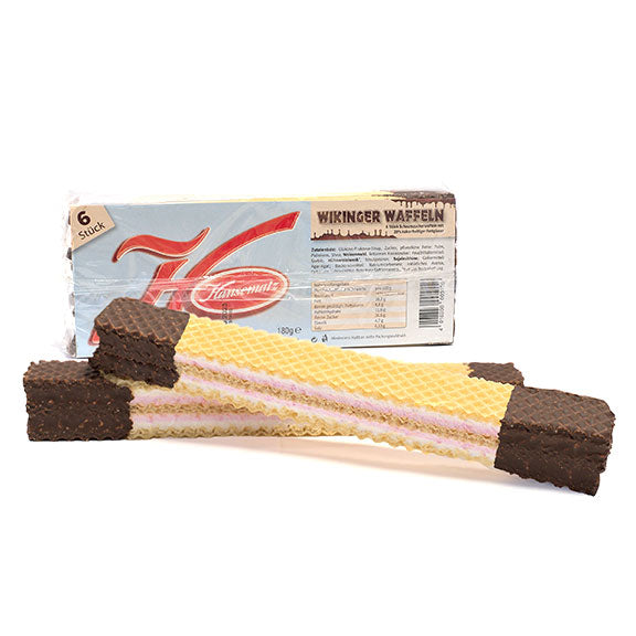 Hansematz dubbelgesneden marshmallowwafels 3 stuks 81g / 2.85oz