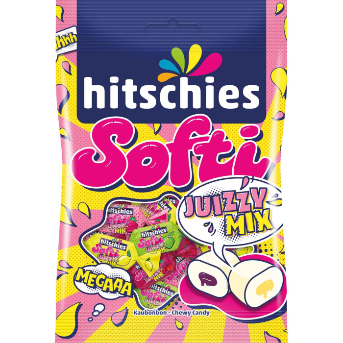 hitschies Softi Juizzy Mix Kaubonbons 90g / 3.17 oz