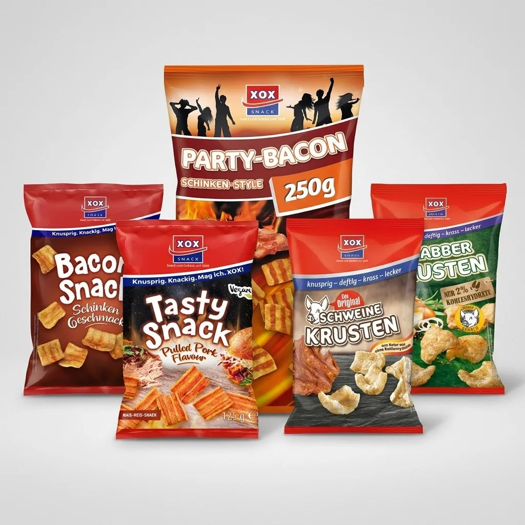 XOX Savory Snack Pack - 5 delicious snacks with 10% discount