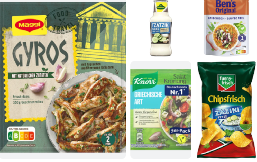 Greek gourmet bundle with 5 products for 2 people
