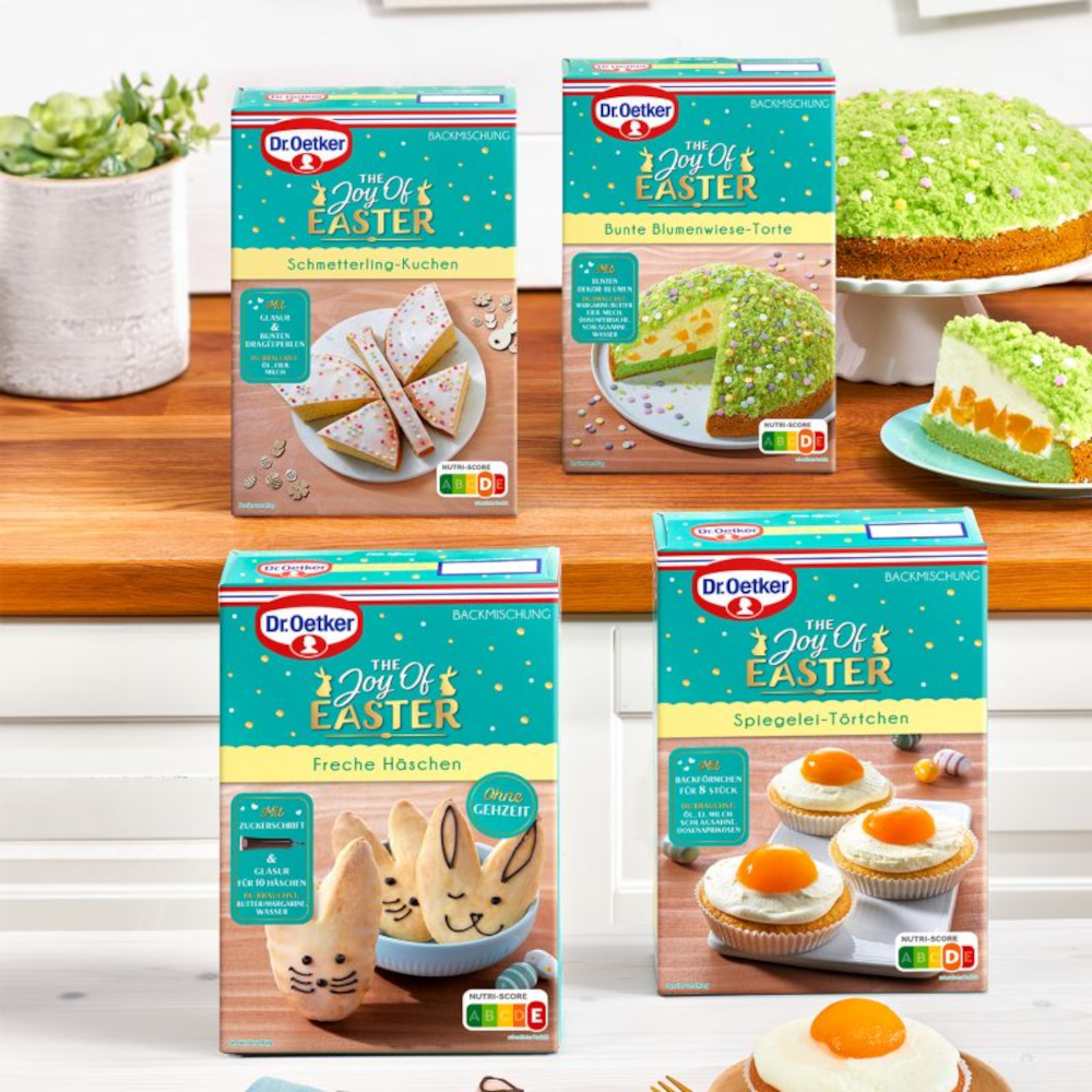 Dr. Oetker The Joy of Easter Probier-Set Backmischungen