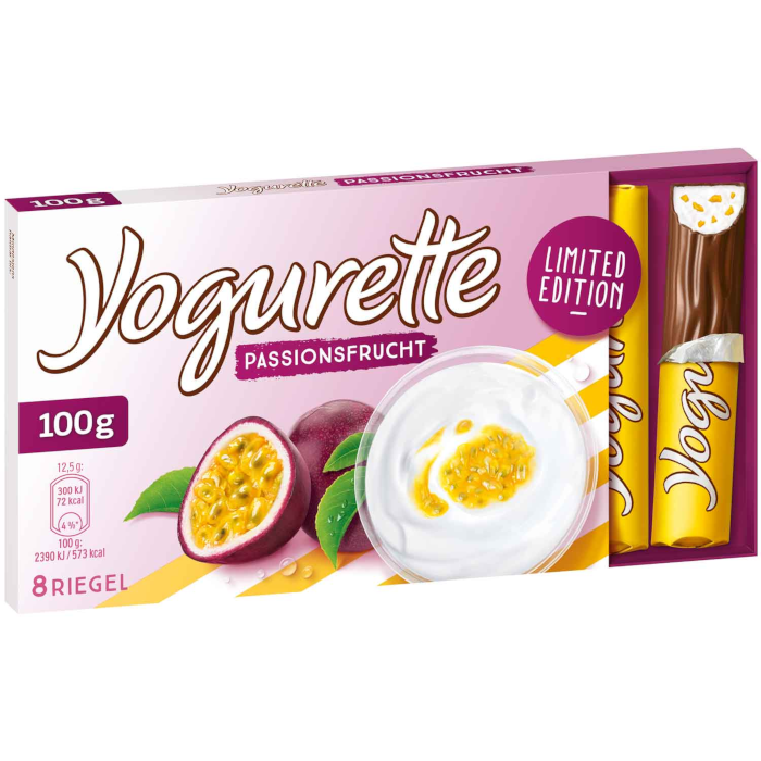 Ferrero Yogurette Passionsfrucht Edição Limitada 100g