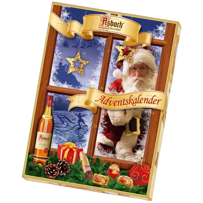 Asbach Pralinen Adventskalender 260g