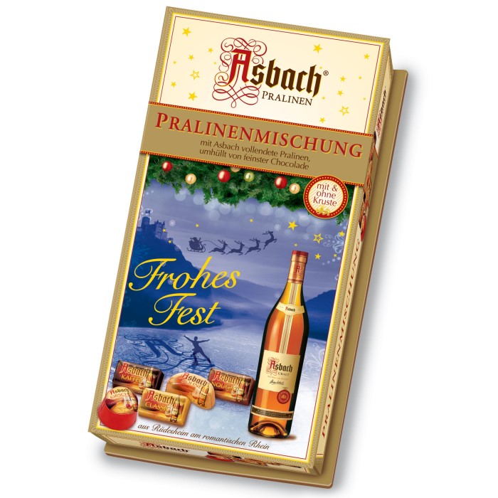 Asbach Pralinenmischung Frohes Fest Weihnachten 125g