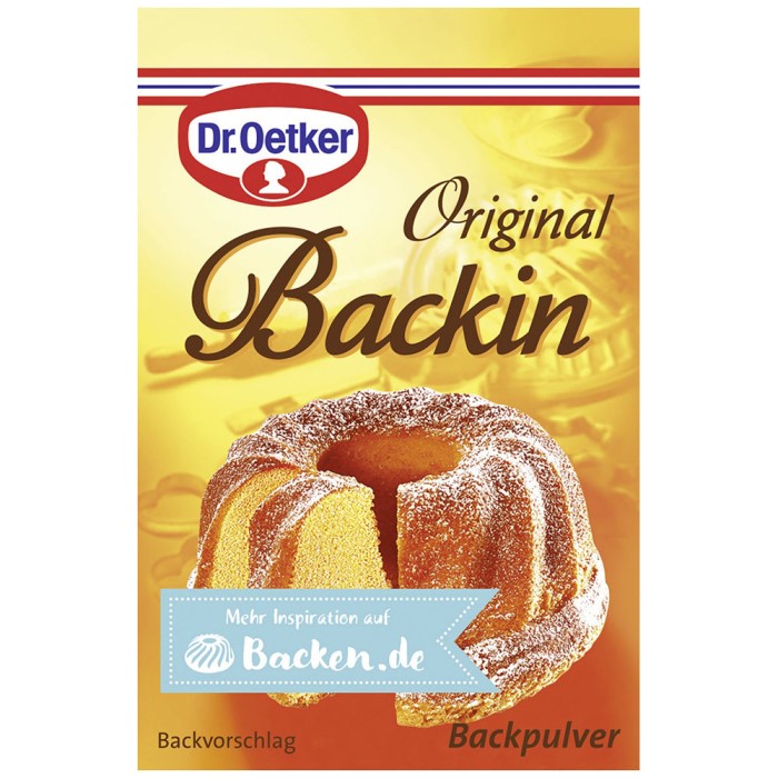 Dr. Oetker Original Backin Backpulver 3er Pack