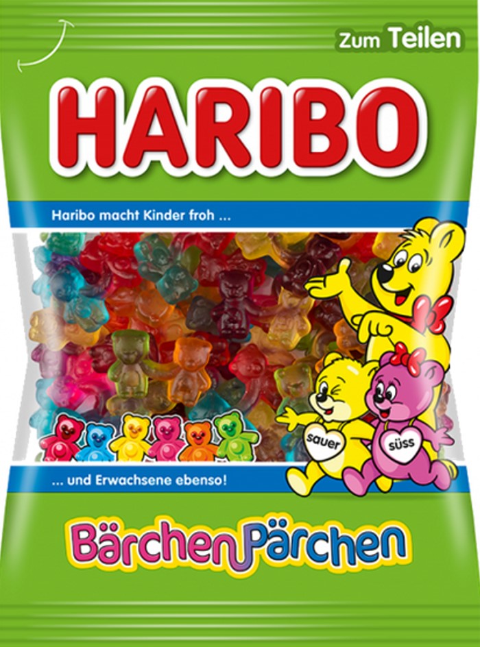 HARIBO Bärchen-Pärchen Fruchtgummi 175g