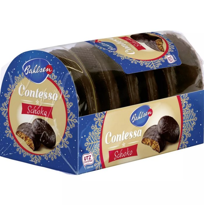 Bahlsen Contessa Schoko Lebkuchen Weihnachtsgebäck 200g