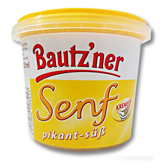 Bautzner Senf Pikant-Süß 200ml / 7.05 fl.oz
