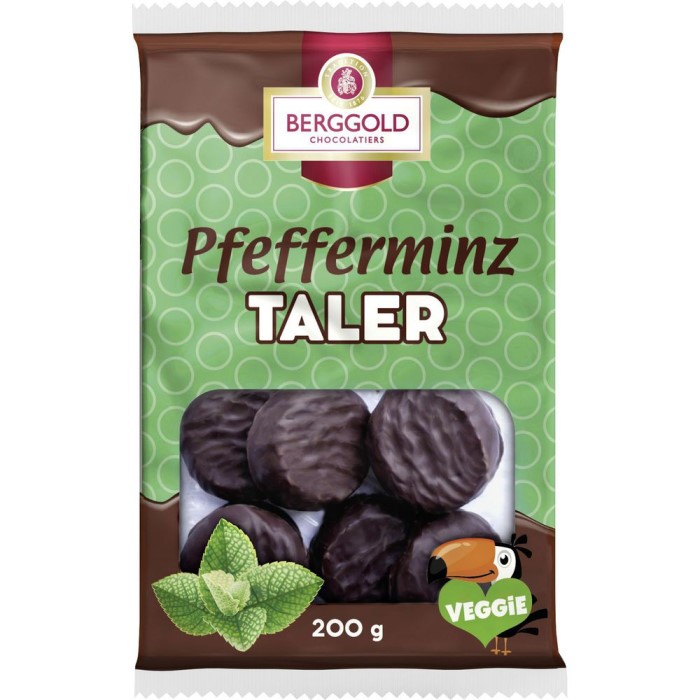 Berggold Pfefferminz Taler 200g / 7.05oz