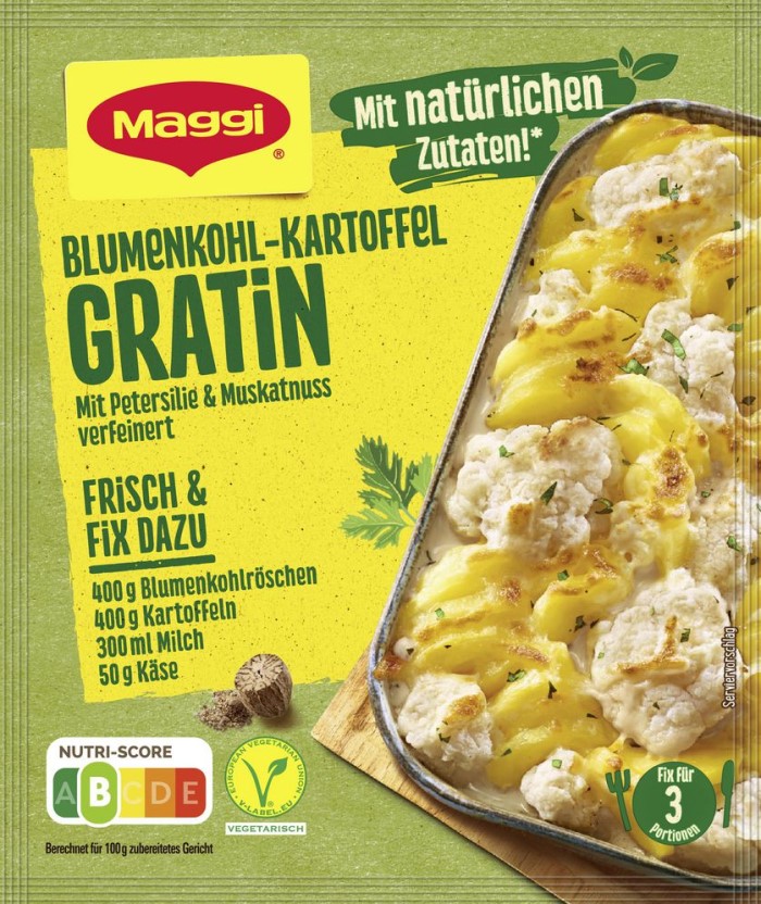Maggi Fix für Blumenkohl-Kartoffel Gratin 51g / 1.79oz