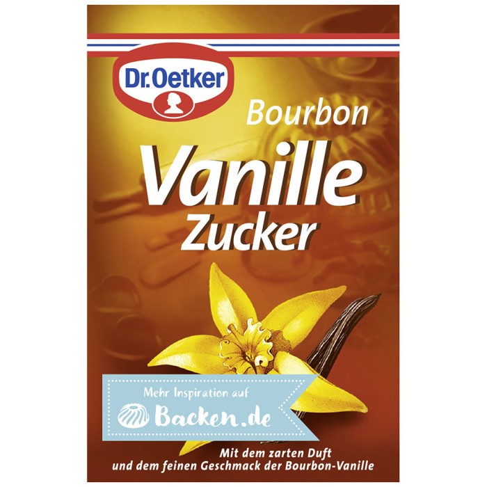 Dr. Oetker Bourbon Vanille-Zucker 3er Pack