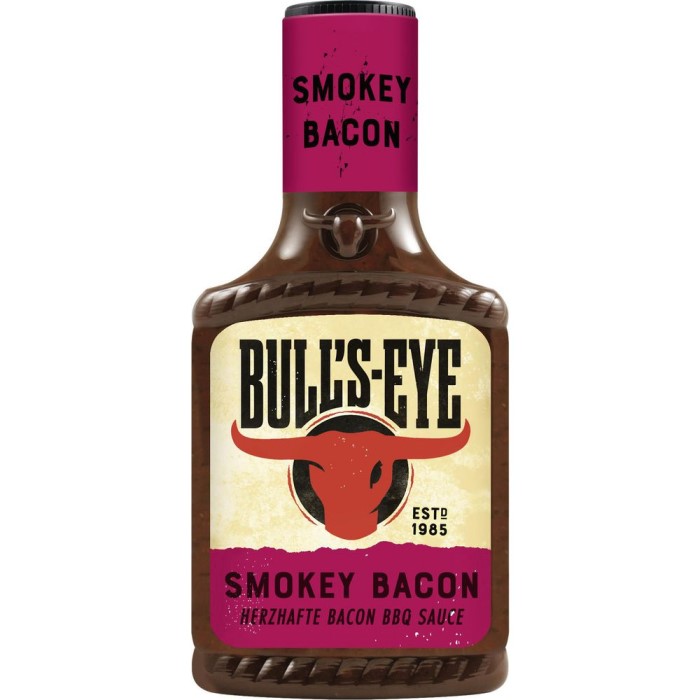 Bull's Eye BBQ-Sauce Smokey Bacon 300ml / 10.14 fl. oz.