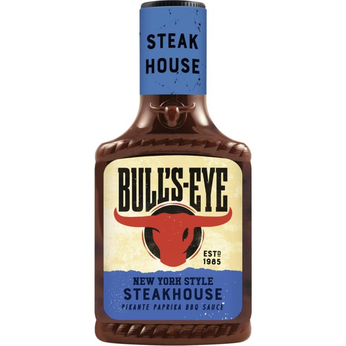 Bull's Eye BBQ-Sauce Steakhouse 300ml / 10.14 fl. oz.