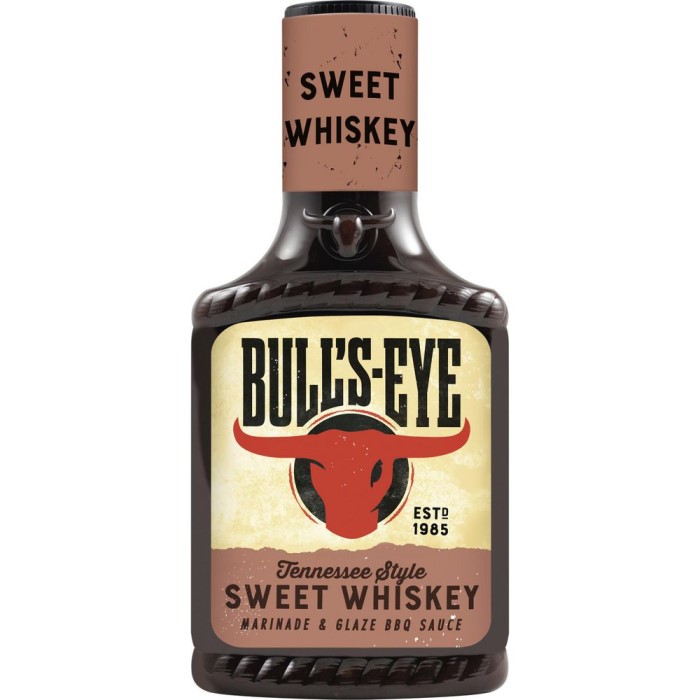 Bull's Eye BBQ-Sauce Sweet Whiskey 300ml / 10.14 fl. oz.