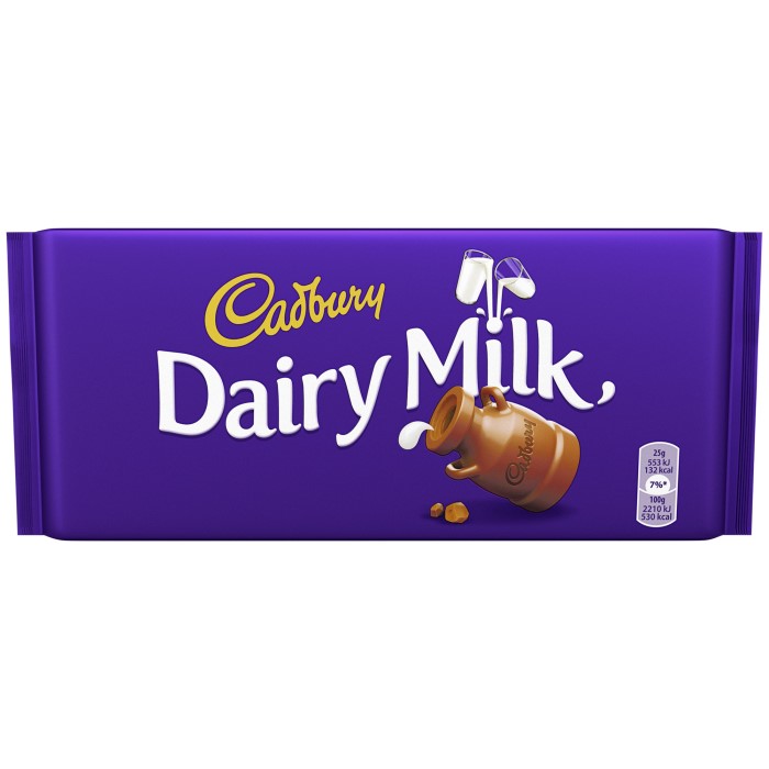 Cadbury Dairy Milk Schokolade 180g