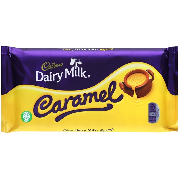 Cadbury Dairy Milk Caramel Schokolade 180g