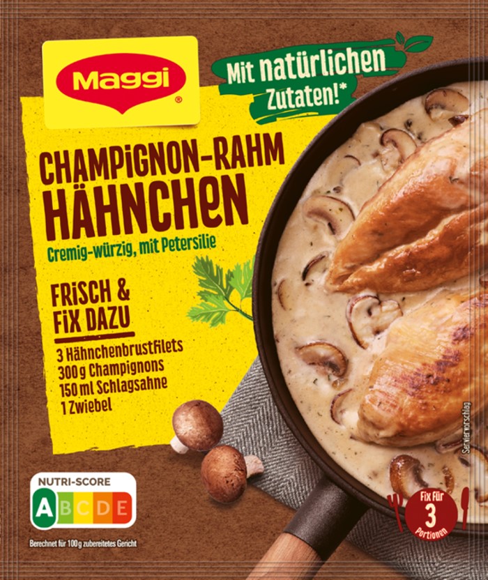 Maggi Fix für Champignon-Rahm Hähnchen 36g / 1.26oz