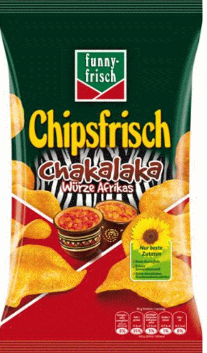 funny-frisch Chipsfrisch Chakalaka Kartoffel Chips 150g