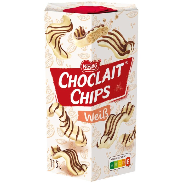 Nestlé Choclait Chips Weiß 115g / 4.05 oz